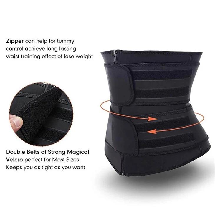 Double Compression Latex Waist Trainer Corset suppliers